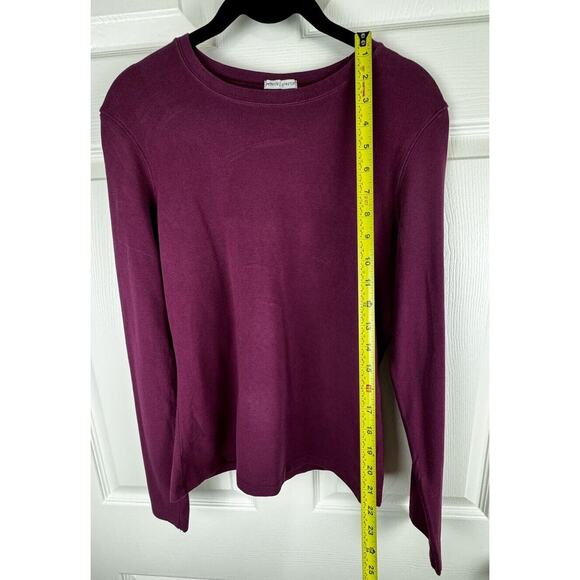 Old Navy Perfect T Stretch Berry L Casual Minimalist 51-04 - Picture 10 of 16